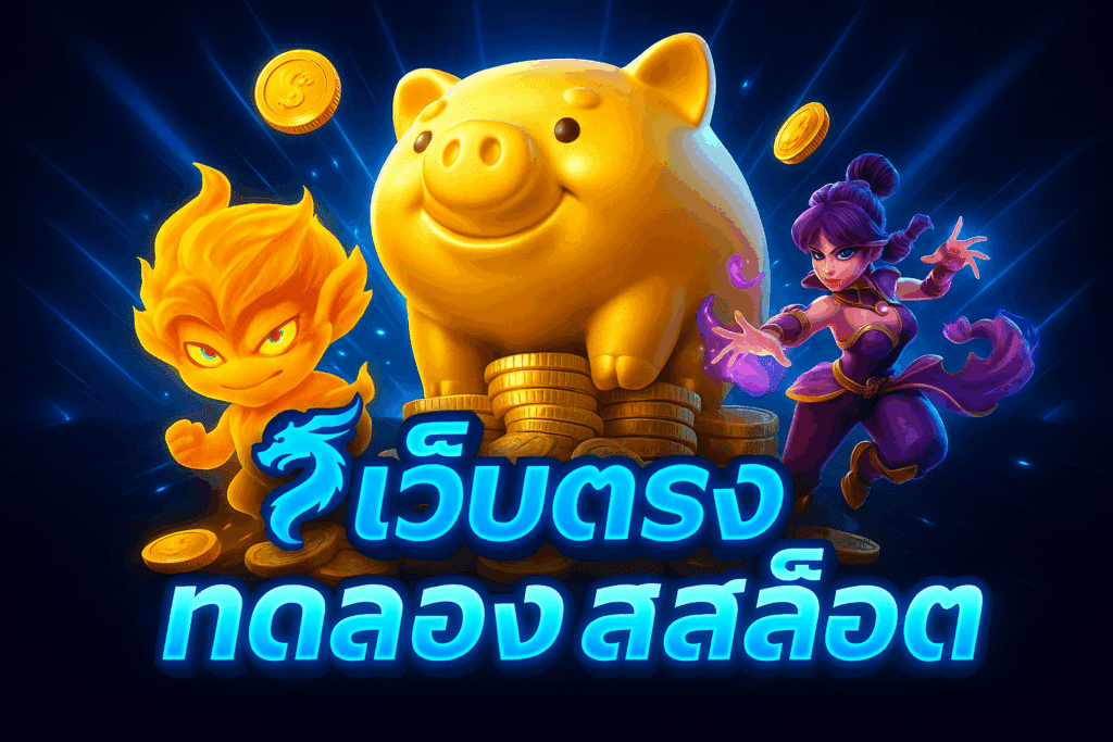 เว็บตรง ทดลองสล็อต