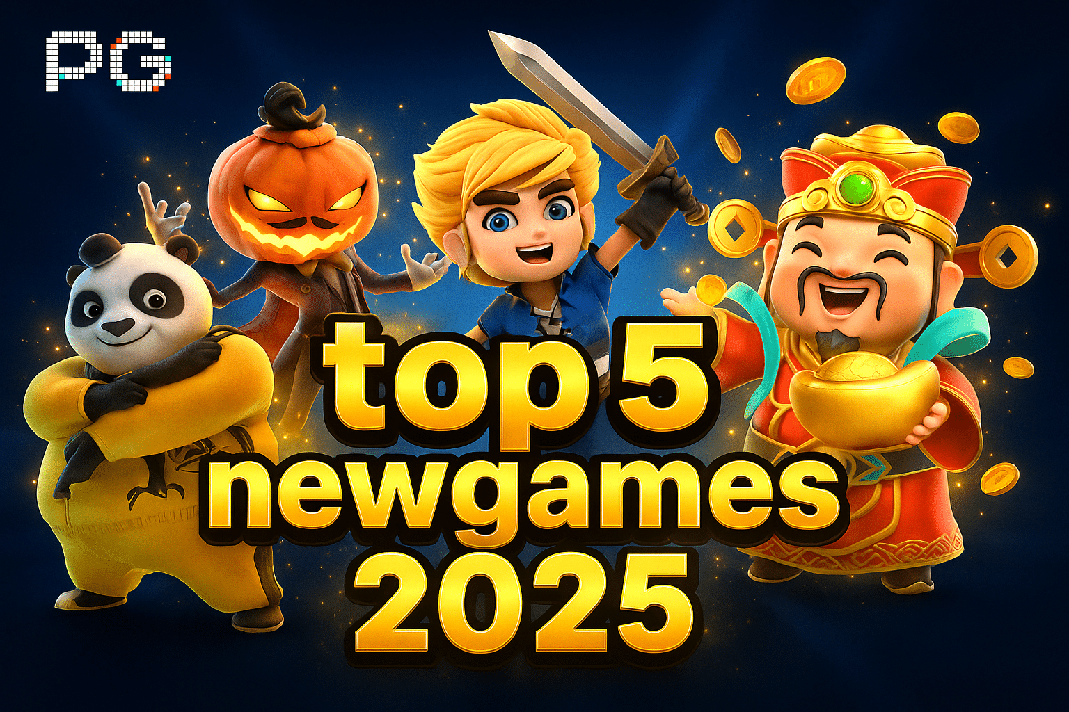 รวม top 5 new games 2025 จากค่ายดัง PG & Pragmatic กราฟิก 4K โบนัสแตกง่าย ฟีเจอร์ใหม่สุดอลังการ เล่นก่อนใครได้ที่นี่!