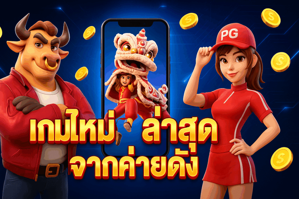 เกมใหม่ล่าสุดจากค่ายดัง